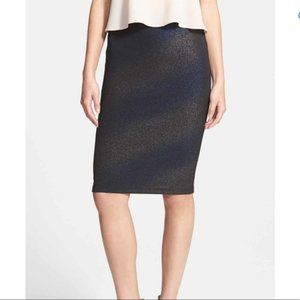ASTR the label Metallic Pencil Skirt/  XS.